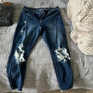 American Eagle high rise skinny jeans